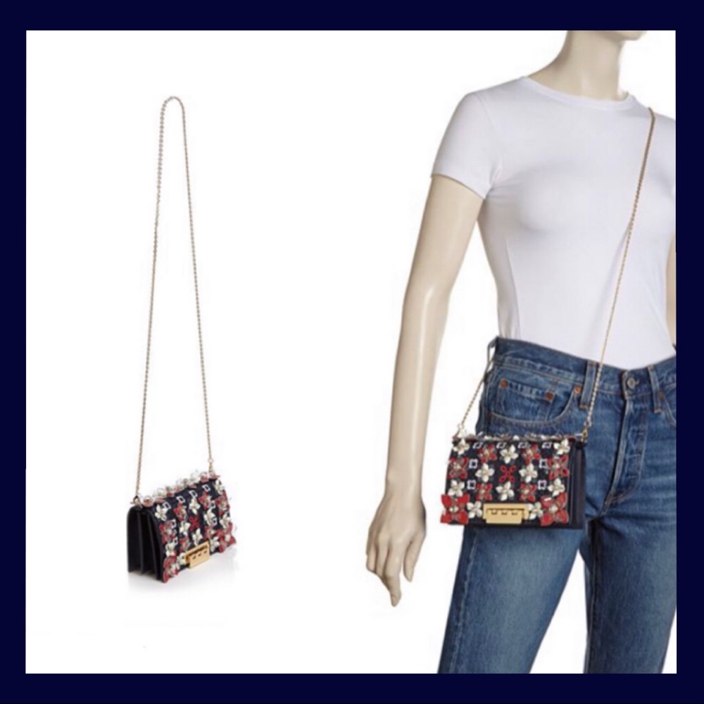 ✖️SOLD ZAC Zac Posen Earthette Mini Crossbody - Picture 5 of 8